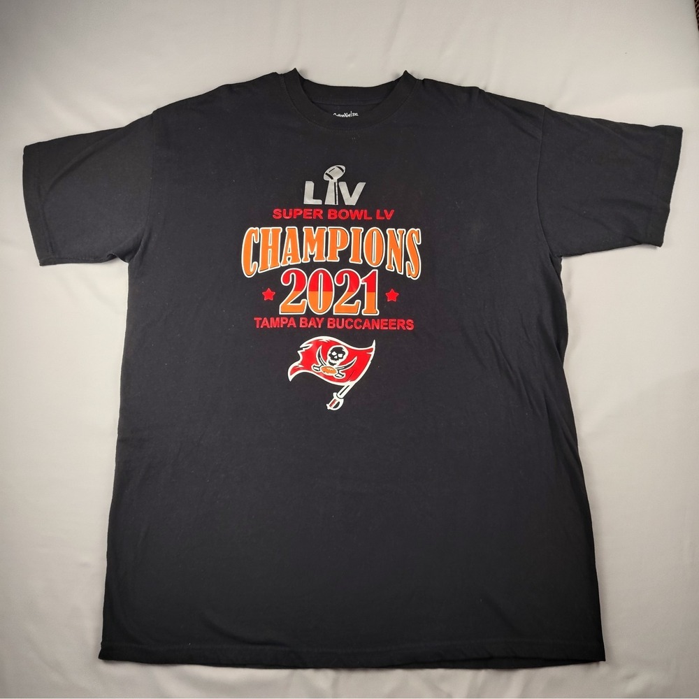 Tampa Bay Buccaneers Super Bowl LV Champions Mens 2XL 2021 Shirt NFL Football